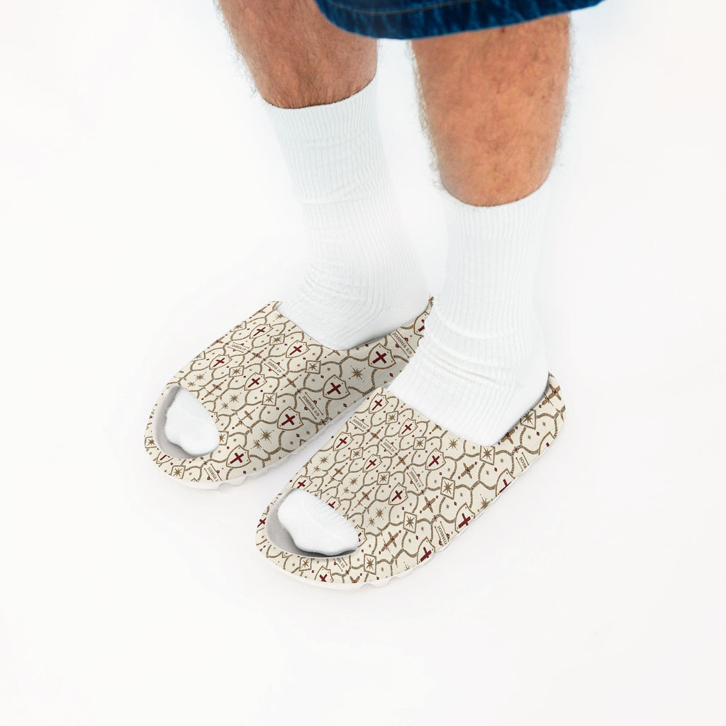 CARRY THE STANDARD slide in the ivory monogram — SANCTUS NOVA, view 3