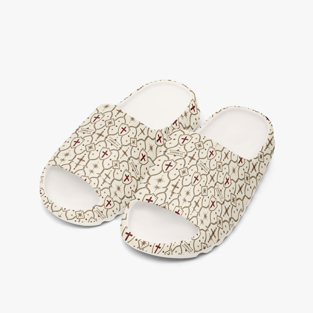 CARRY THE STANDARD slide in the ivory monogram — SANCTUS NOVA, view 2