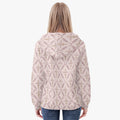 SANCTUS NOVA women's full-zip hoodie in blush, view 4