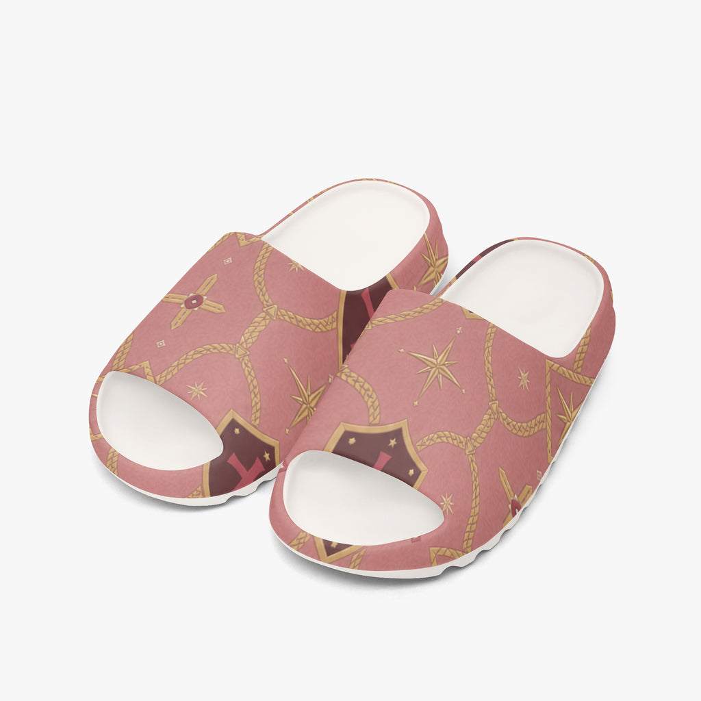 CARRY THE STANDARD slide in rose — SANCTUS NOVA house monogram, view 2