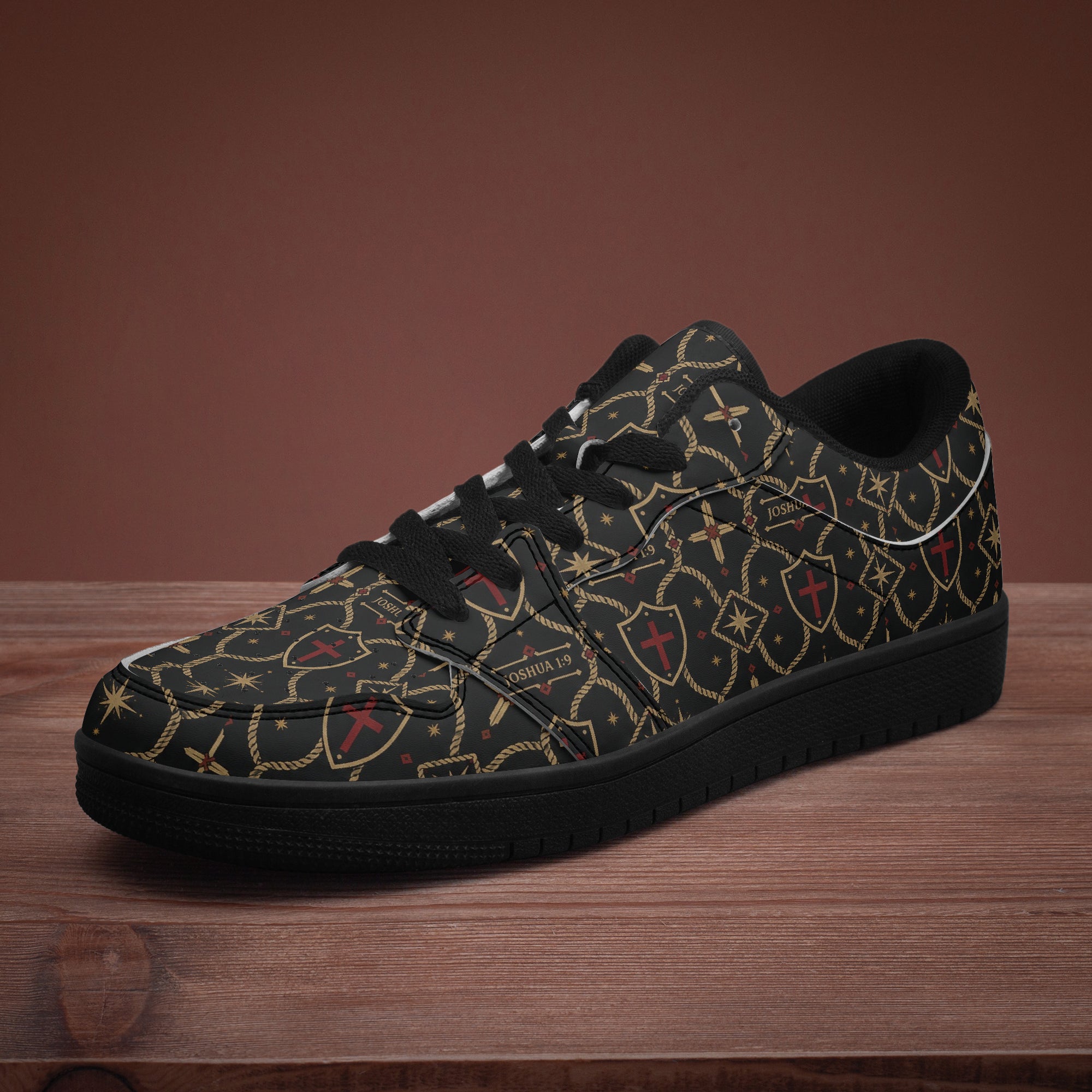 SANCTUS NOVA CARRY THE STANDARD low-top sneaker in the signature monogram