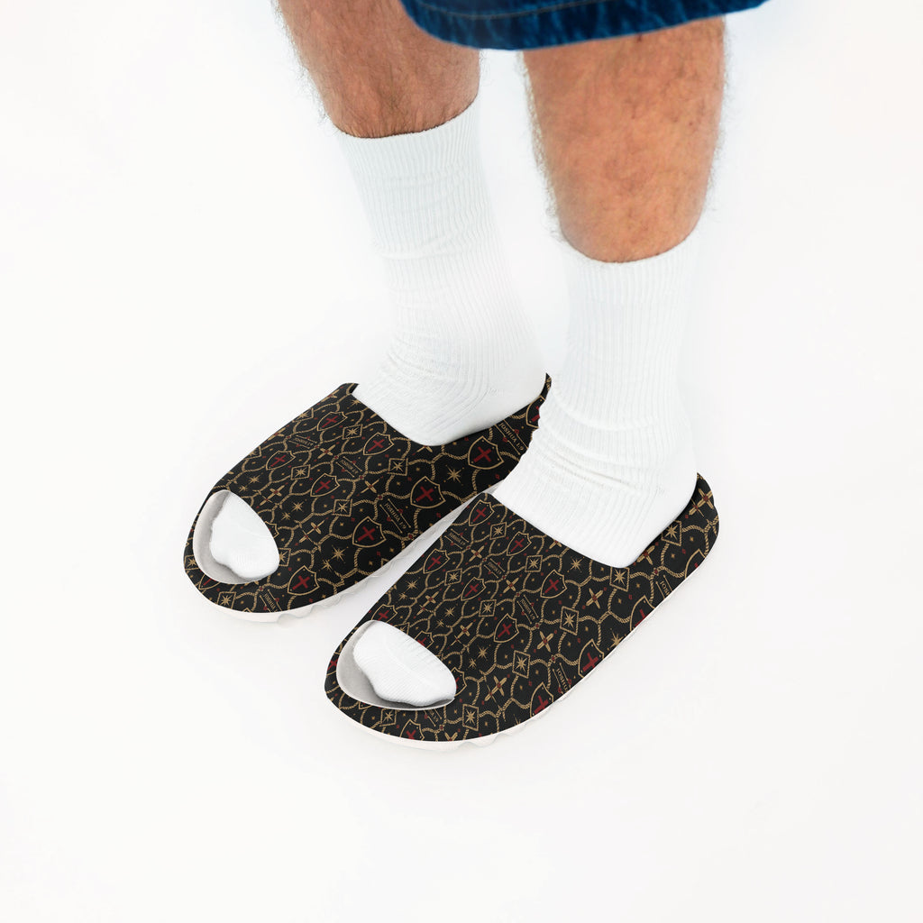 SANCTUS NOVA CARRY THE STANDARD slide in the signature monogram, pair view