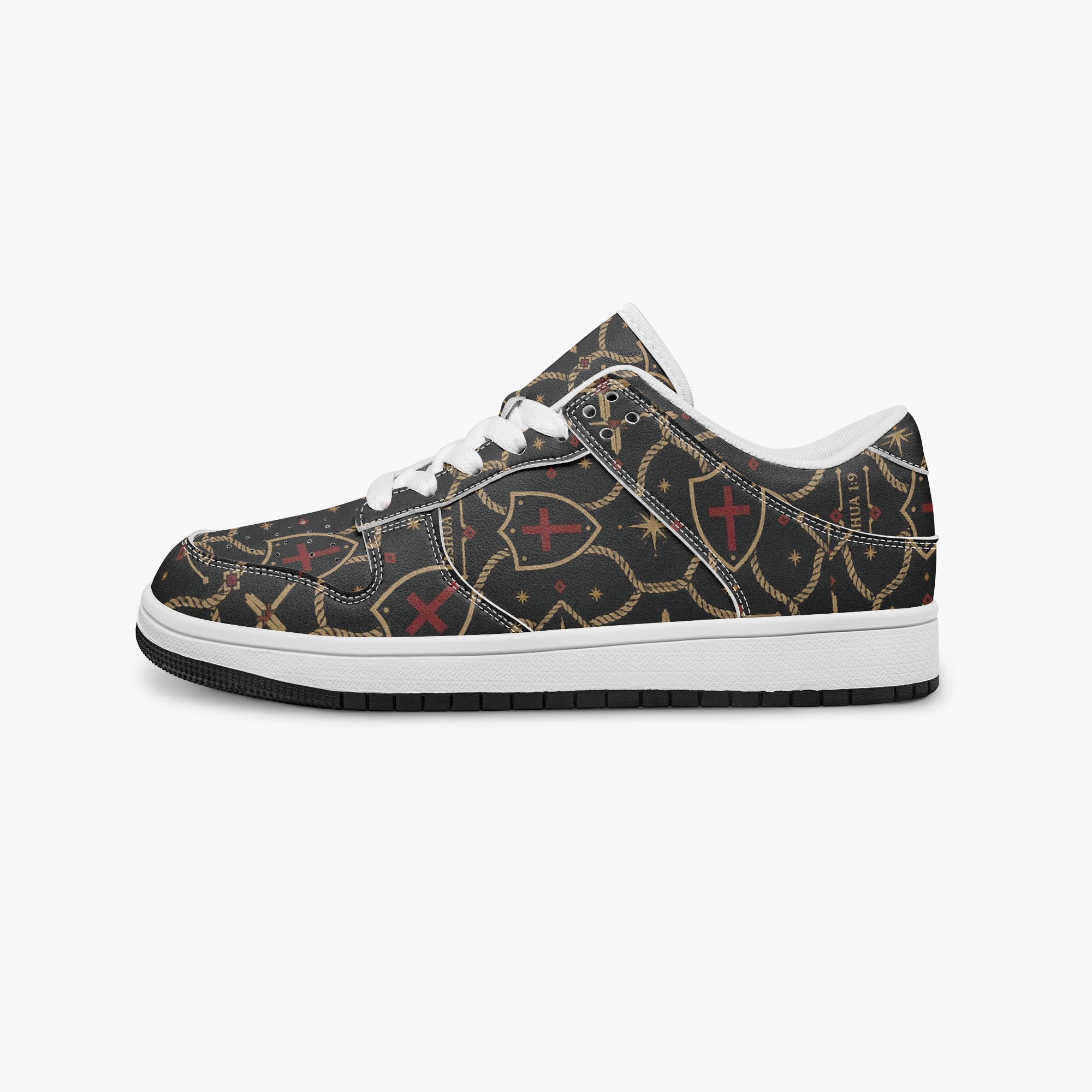 SANCTUS NOVA CARRY THE STANDARD court sneaker in the signature monogram