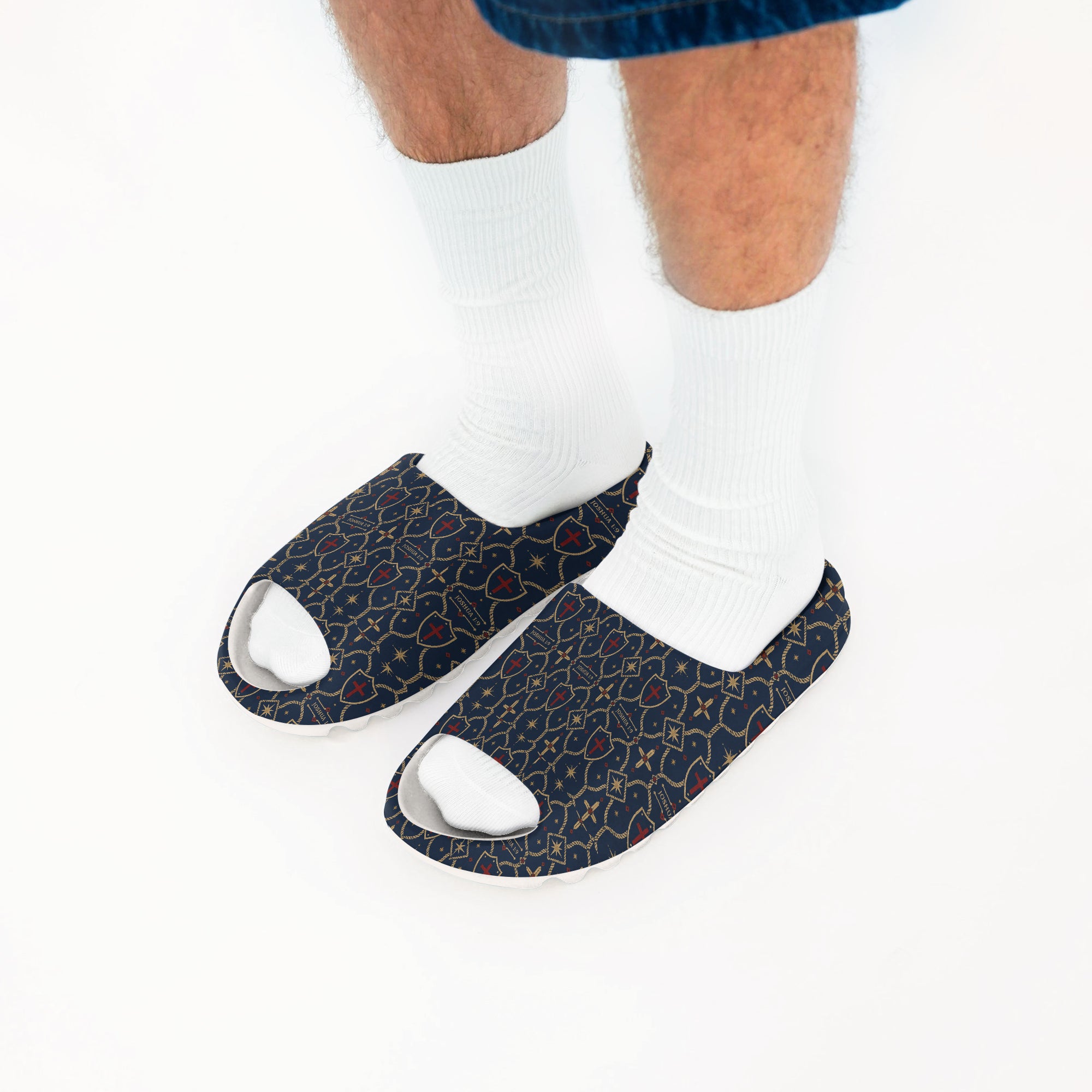CARRY THE STANDARD slide in the royal navy monogram — SANCTUS NOVA, view 3