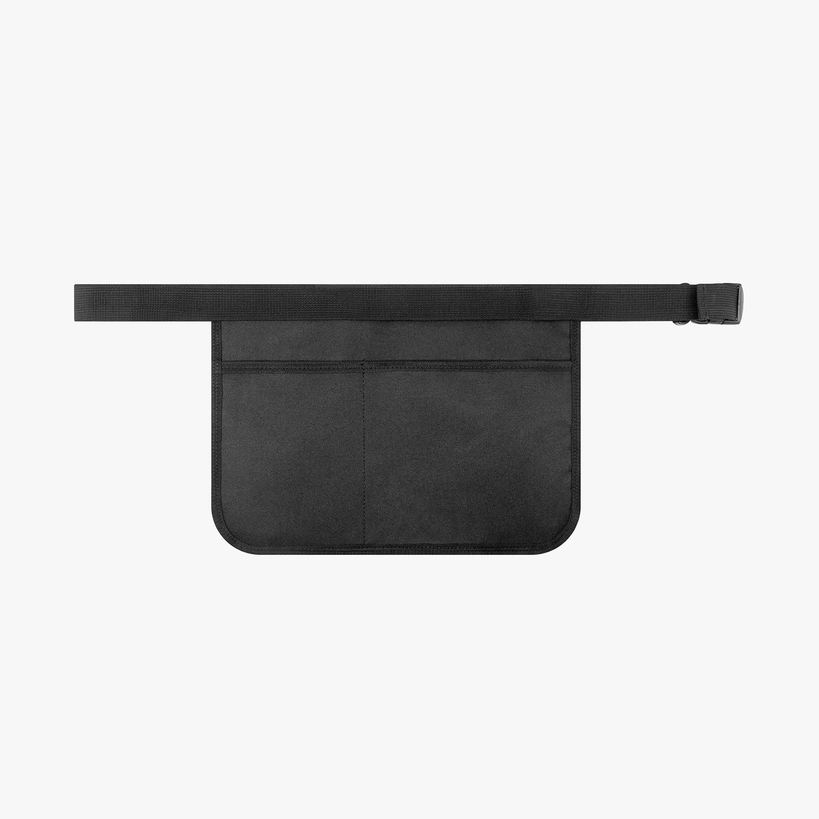 CARRY THE STANDARD utility waist pouch in rose — SANCTUS NOVA house monogram, view 7