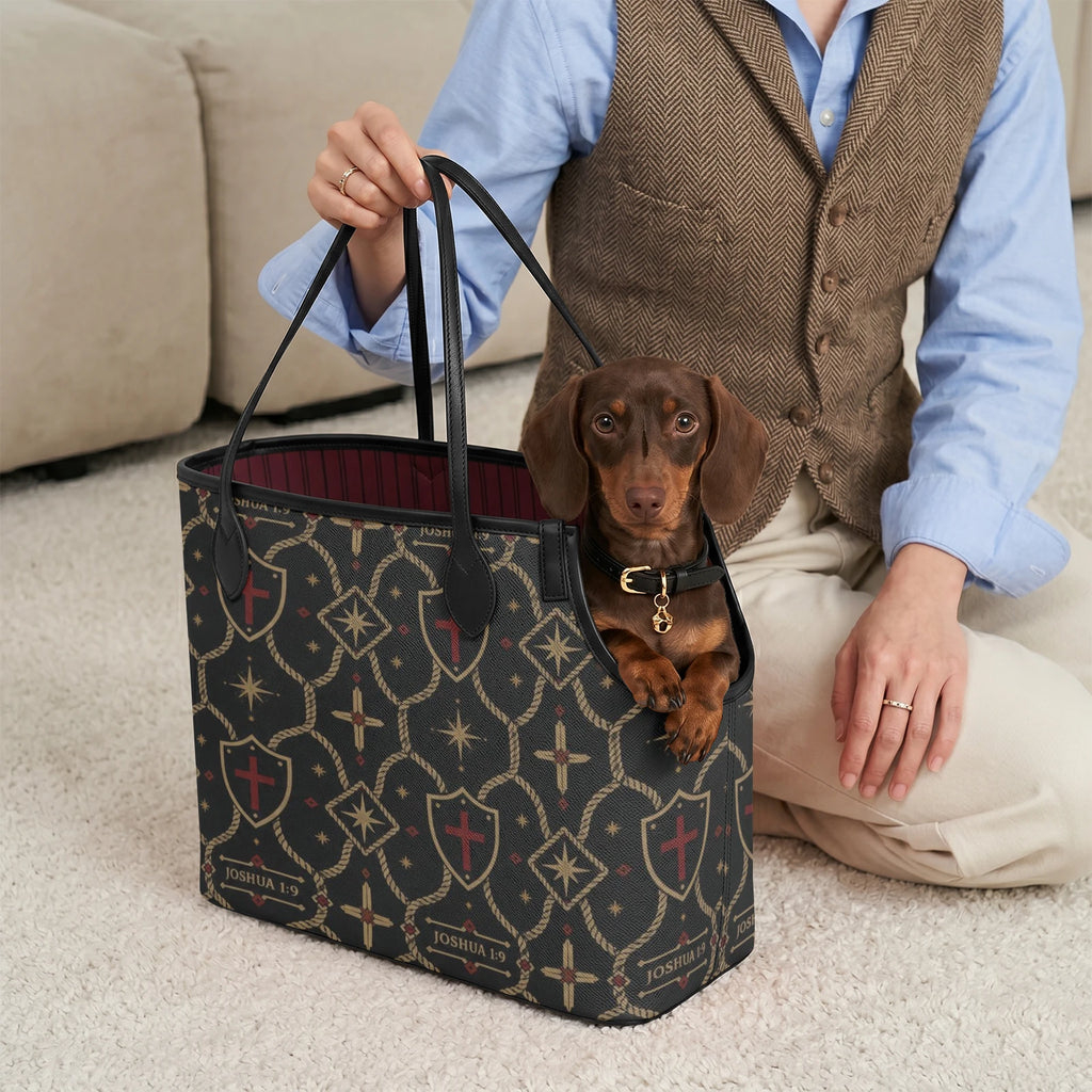 Faith pet carrier — house monogram on a structured everyday build, interior view 8