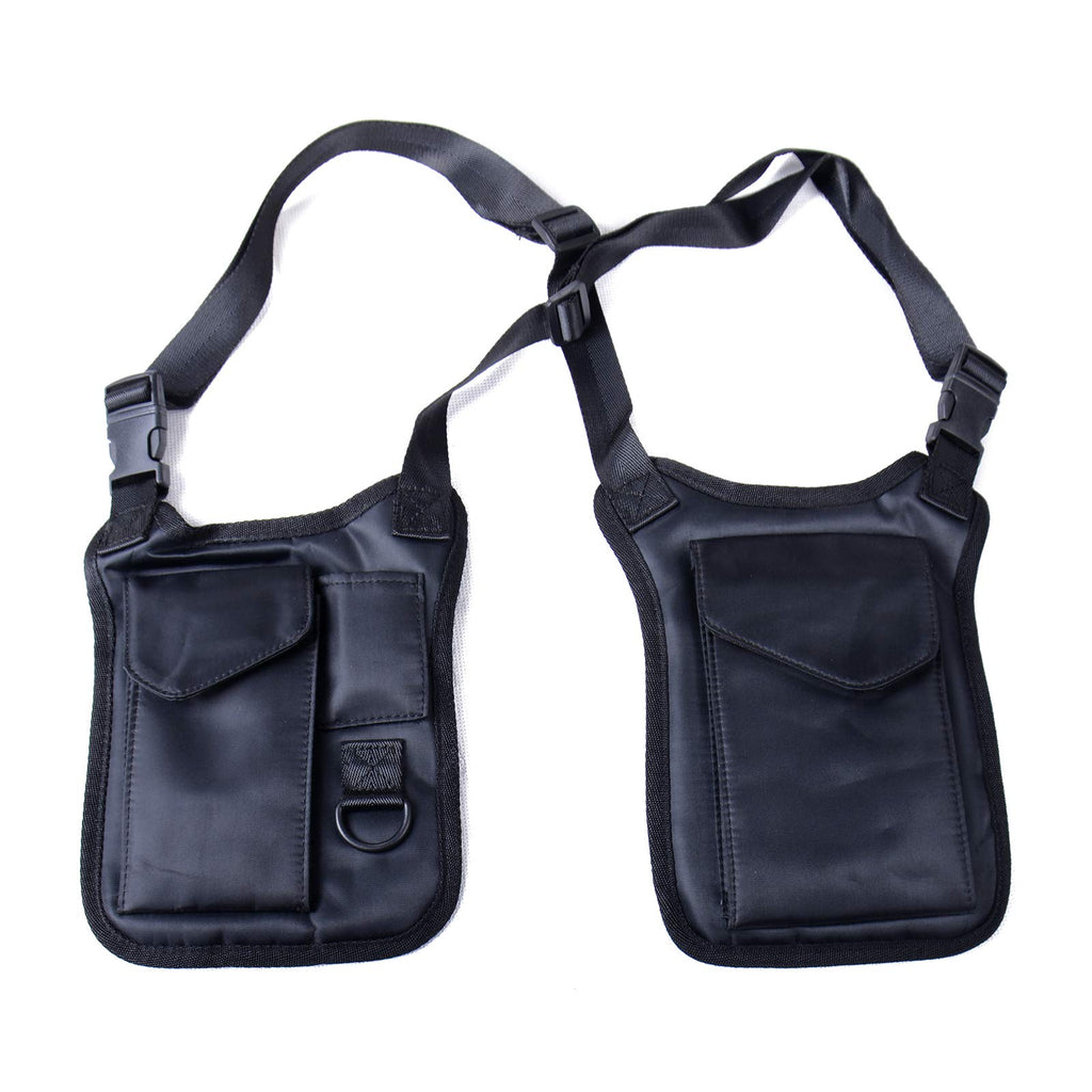ARMORED shoulder holster — full harness laid flat