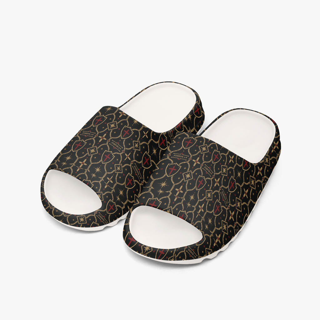 SANCTUS NOVA CARRY THE STANDARD slide in the signature monogram, side profile