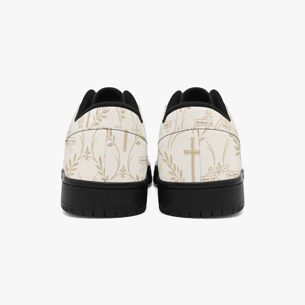 SANCTUS NOVA low-top sneaker in ivory, view 6