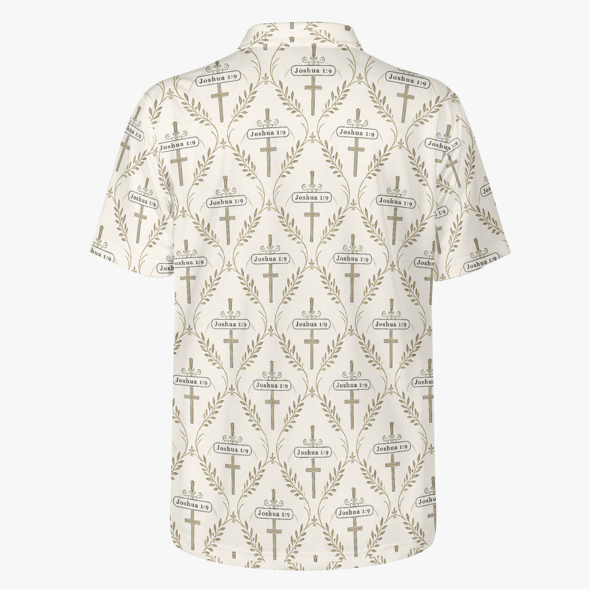SANCTUS NOVA polo in ivory, view 6