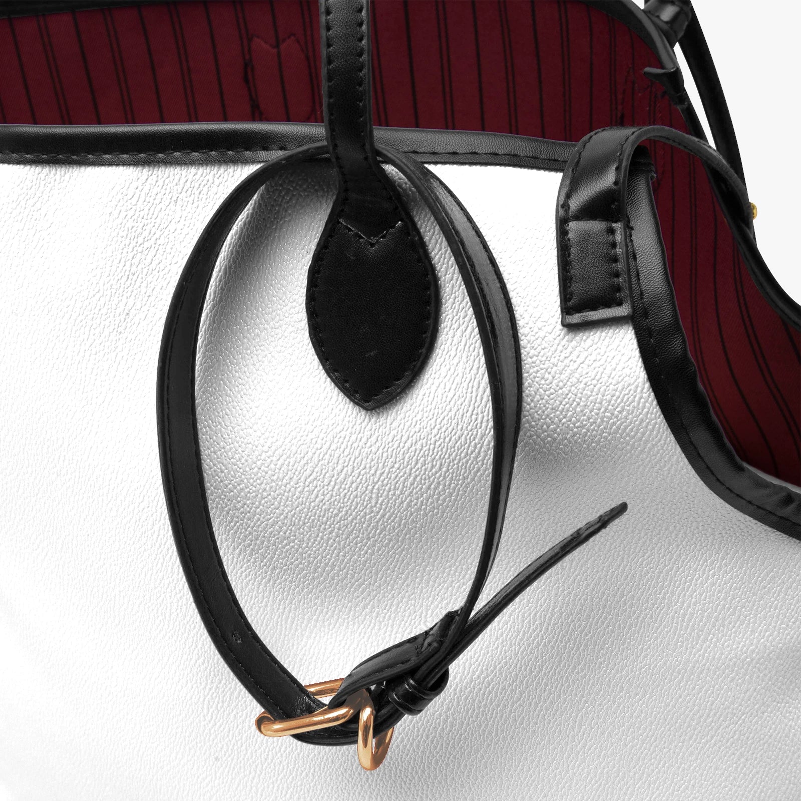 CARRY THE STANDARD pet tote — SANCTUS NOVA signature monogram, premium faith carry, view 11