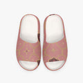 CARRY THE STANDARD slide in rose — SANCTUS NOVA house monogram